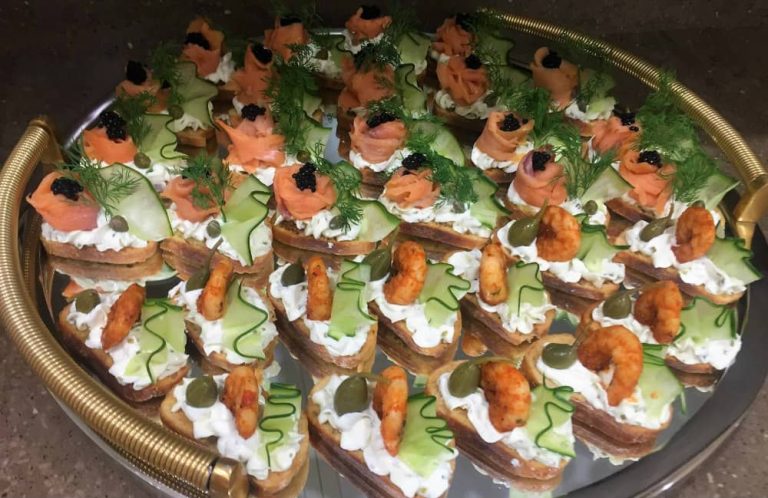 Luxury King Prawn Canapes